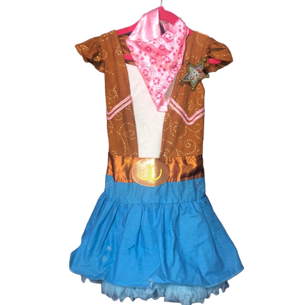Disney Jr. Sheriff Callie the cat costume dress halloween
Size 4-6x